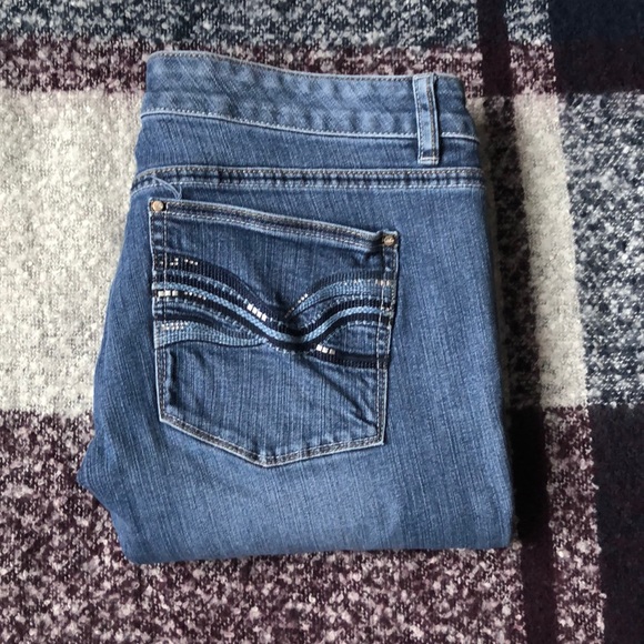 White House Black Market Denim - White House black market Straight Leg Size 12